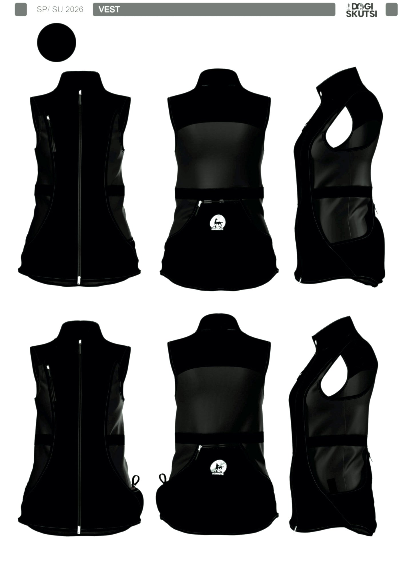 Women's Dog Training Vest - Trainsmart by DOGISKUTSI