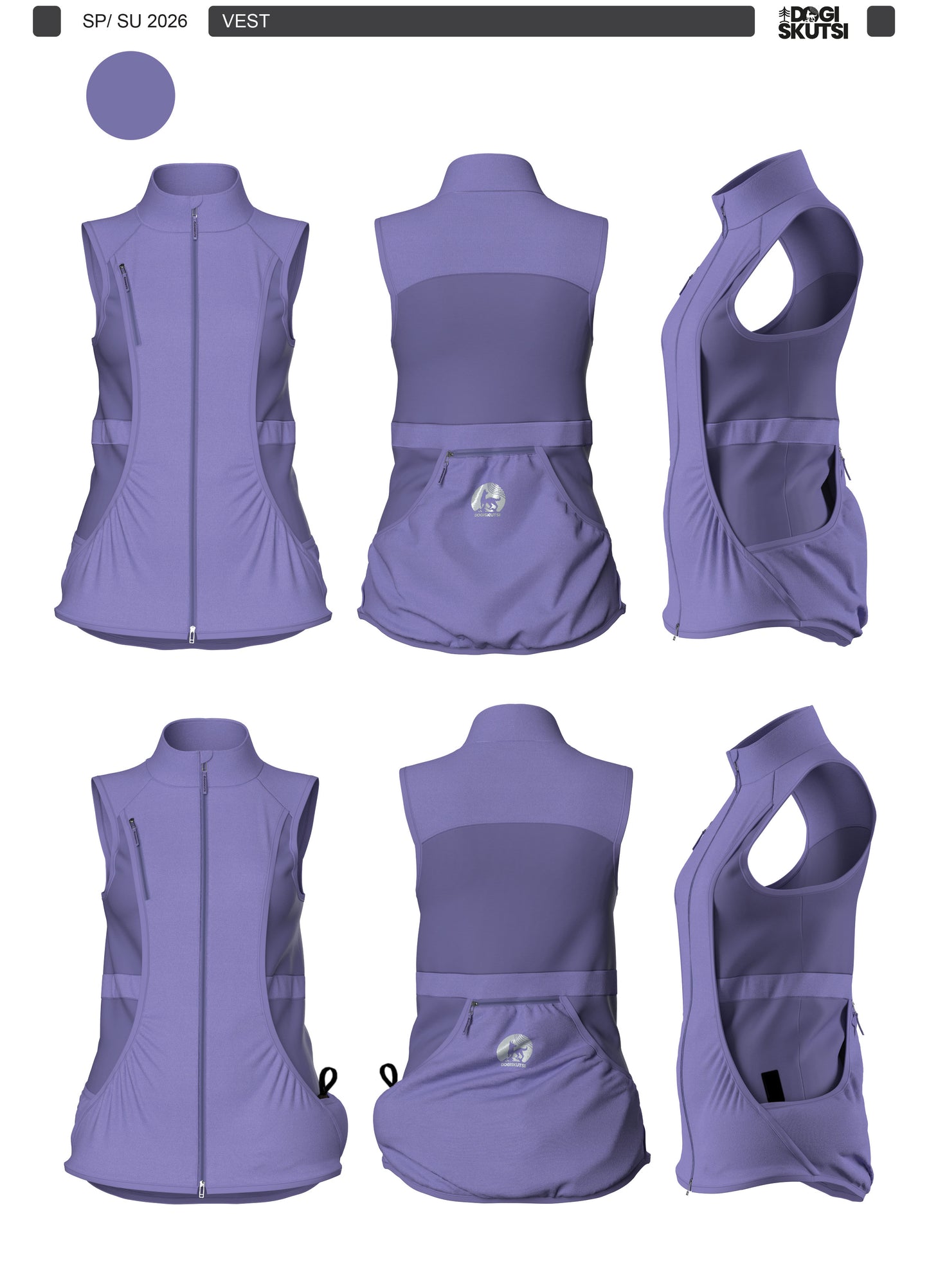 Women's Dog Training Vest - Trainsmart by DOGISKUTSI